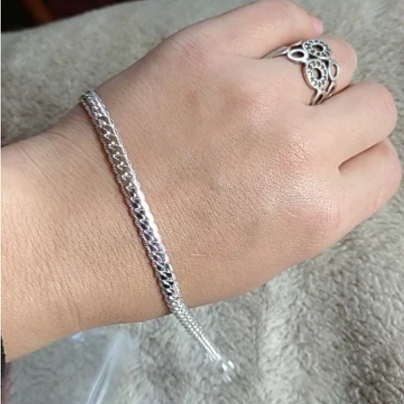 ❤️TRULY GORGEOUS, BRAND NEW REAL 925 SILVER CHAIN (45 & 50cm) MEN AND WOMAN❤️ - Picture 6 of 8